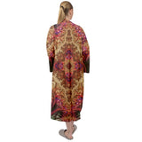 Royal Fractal | Velour Kimono